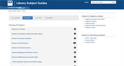 Desktop Screenshot of libguides.library.qut.edu.au