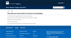 Desktop Screenshot of cms.qut.edu.au