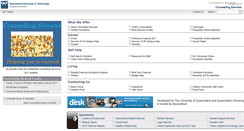 Desktop Screenshot of counselling.qut.edu.au