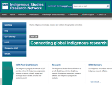 Tablet Screenshot of isrn.qut.edu.au