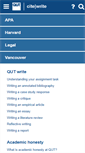 Mobile Screenshot of citewrite.qut.edu.au